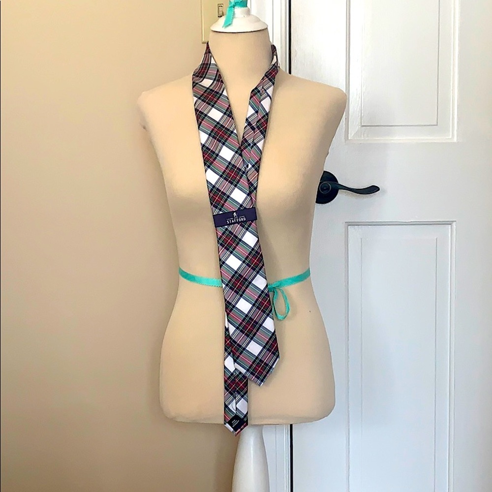 Beautiful tartan necktie